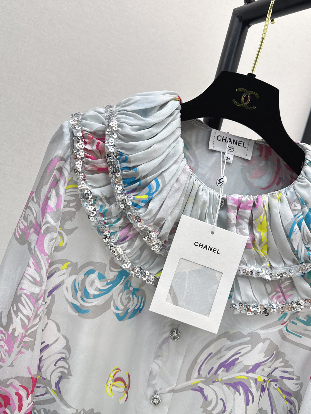 Chan 25ss silk shirt