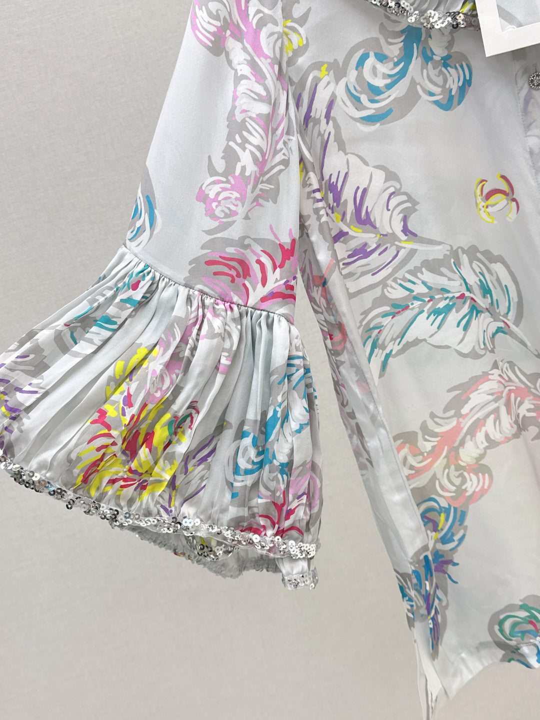 Chan 25ss silk shirt