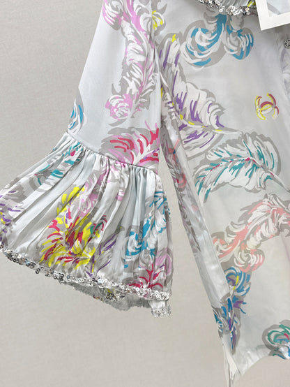 Chan 25ss silk shirt
