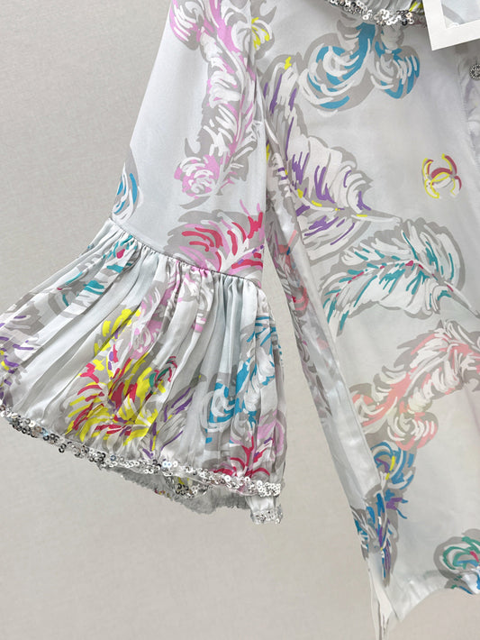 Chan 25ss silk shirt