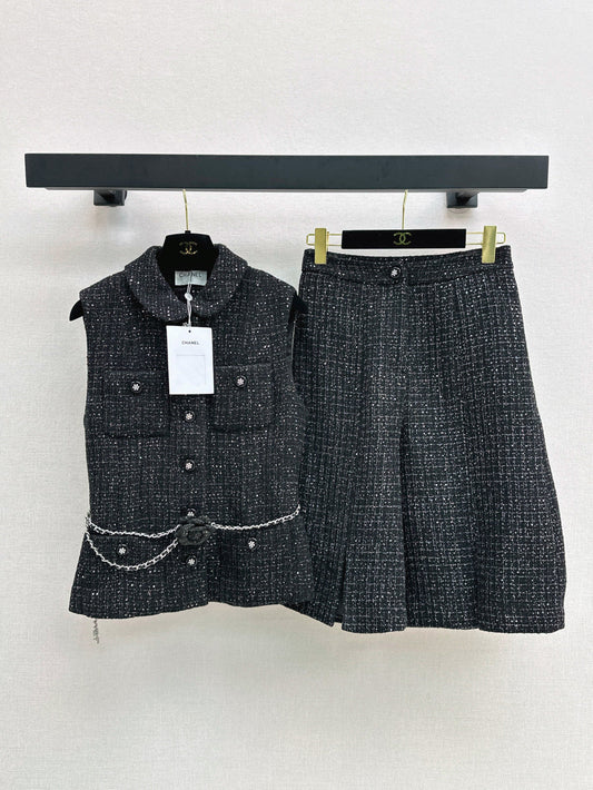 Chan 25ss woven suit