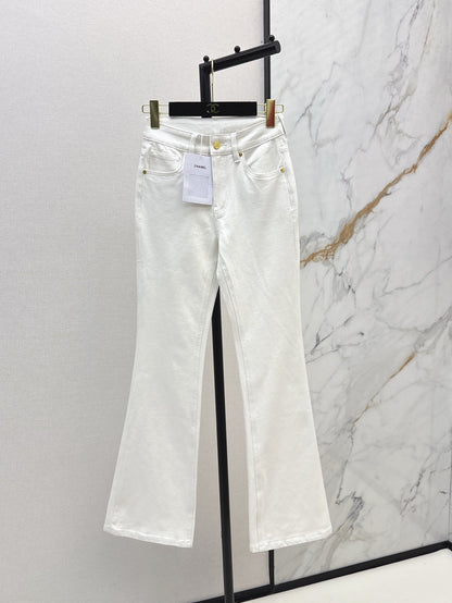 Chan 25ss embroidered jeans