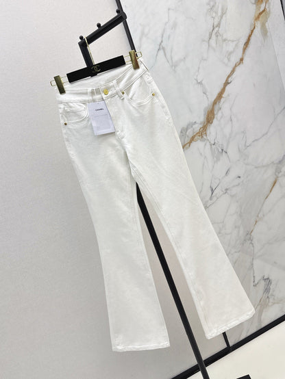 Chan 25ss embroidered jeans