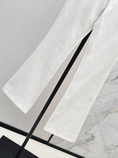 Chan 25ss embroidered jeans