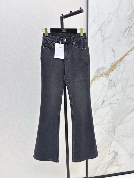 Chan 25ss embroidered jeans