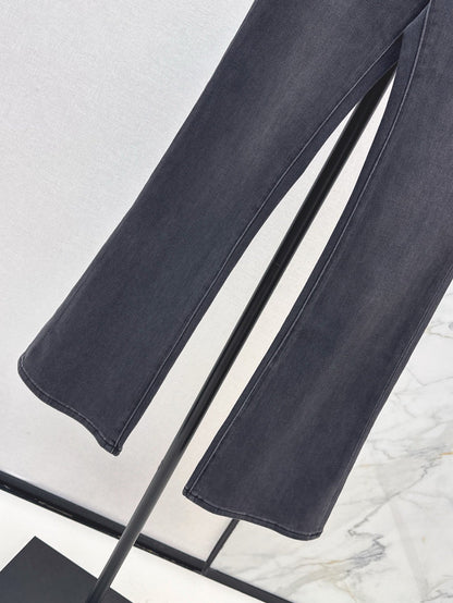 Chan 25ss embroidered jeans