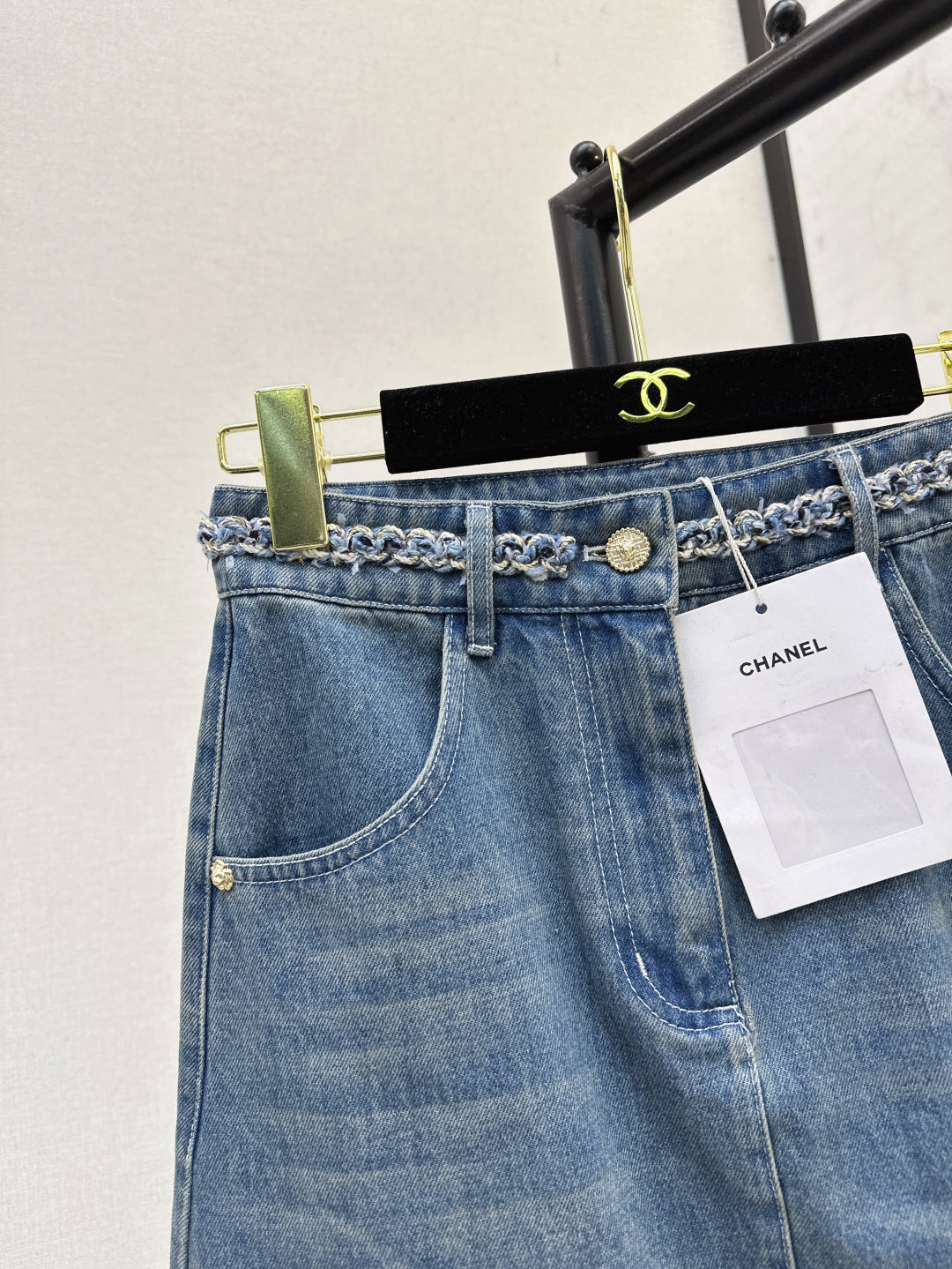 Chan 25ss denim skirt