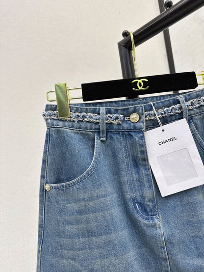 Chan 25ss denim skirt