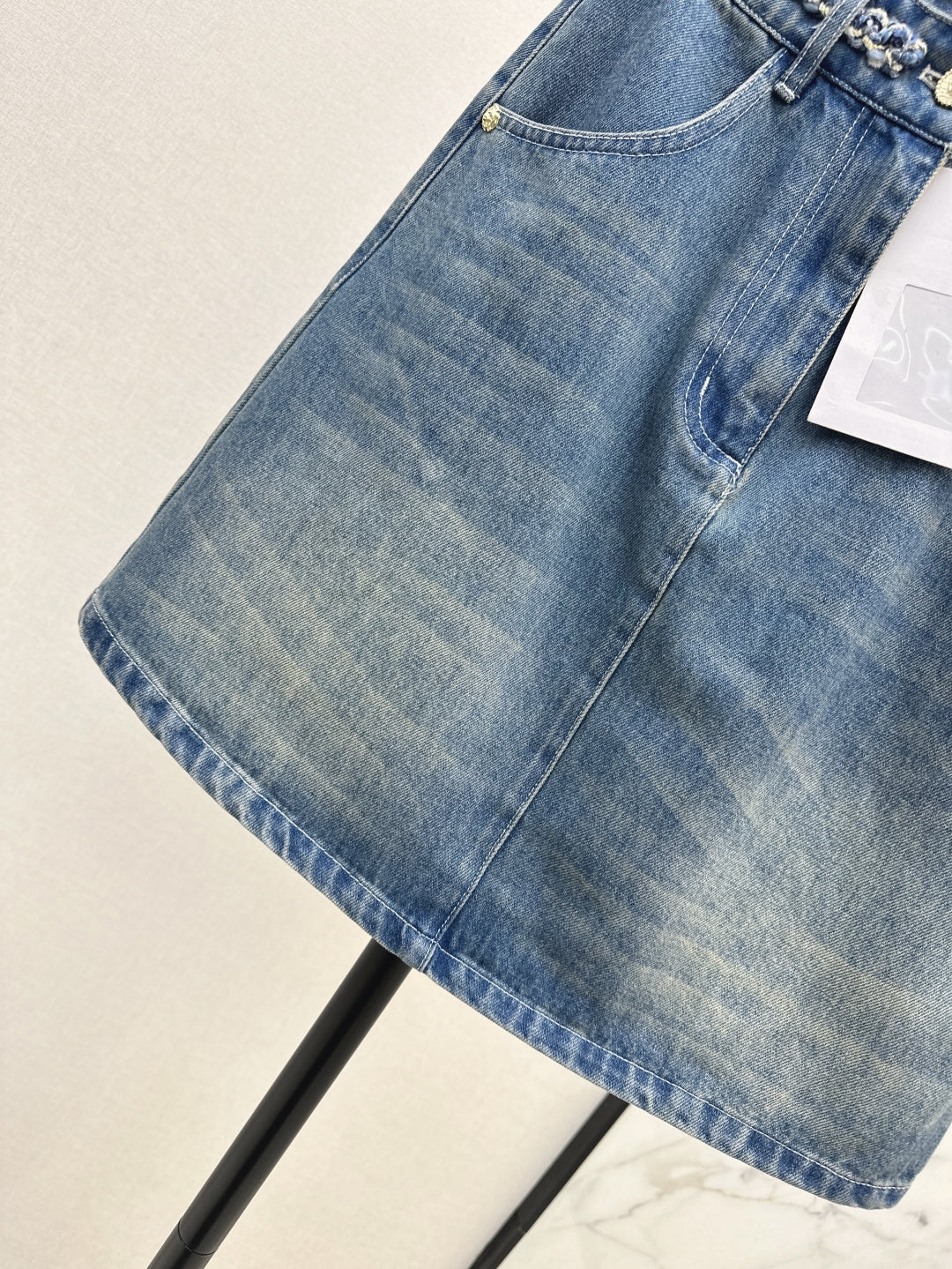 Chan 25ss denim skirt