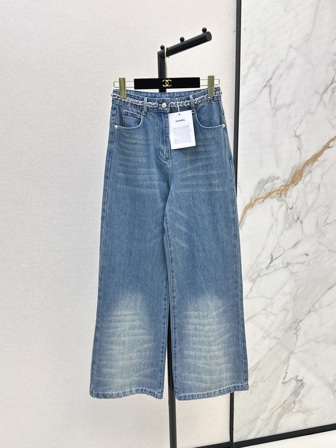 Chan 25ss belt jeans