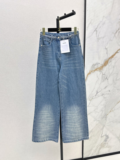 Chan 25ss belt jeans