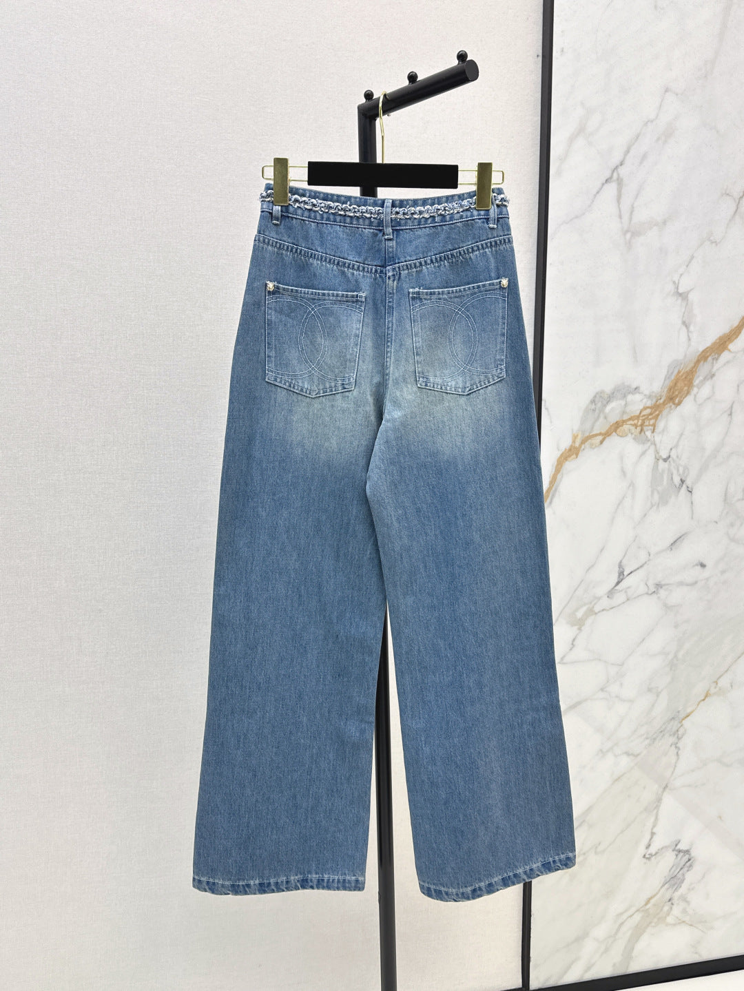 Chan 25ss belt jeans
