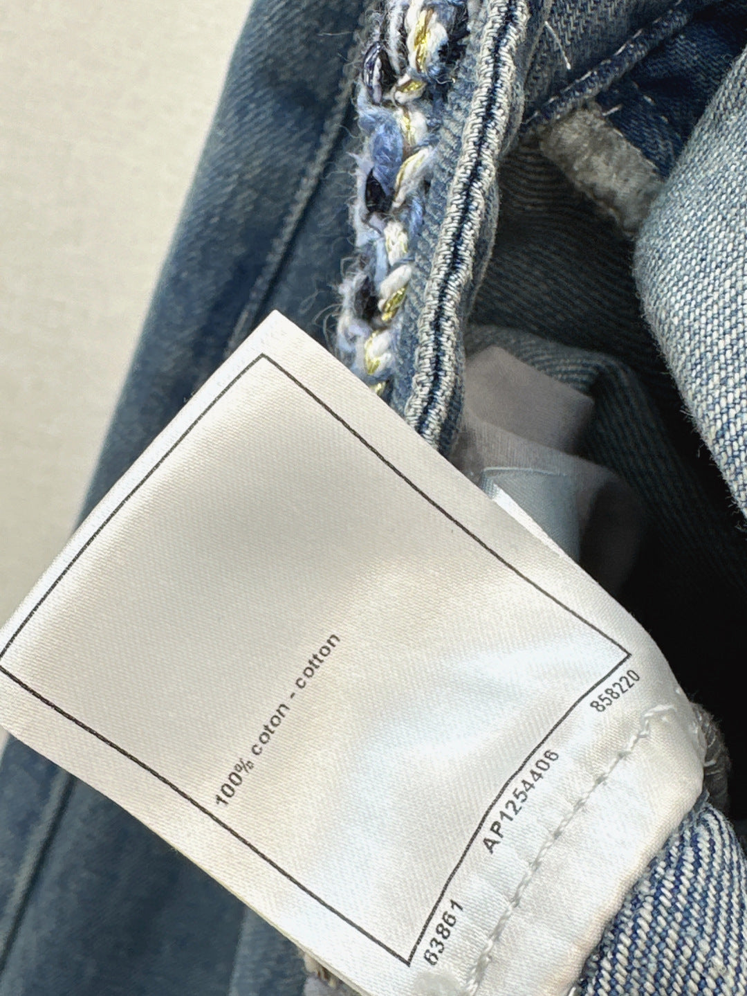 Chan 25ss belt jeans