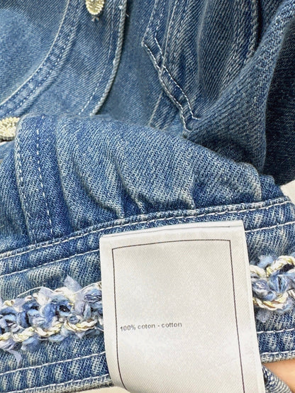 Chan 25ss denim vest