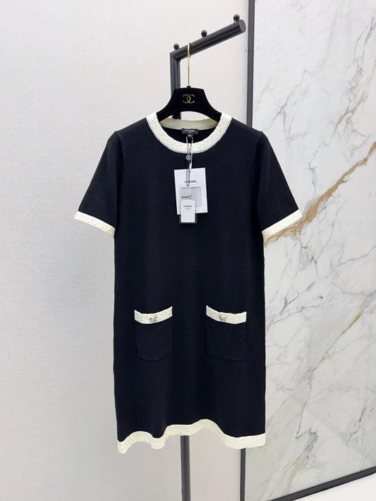 Chan 25ss knit dress