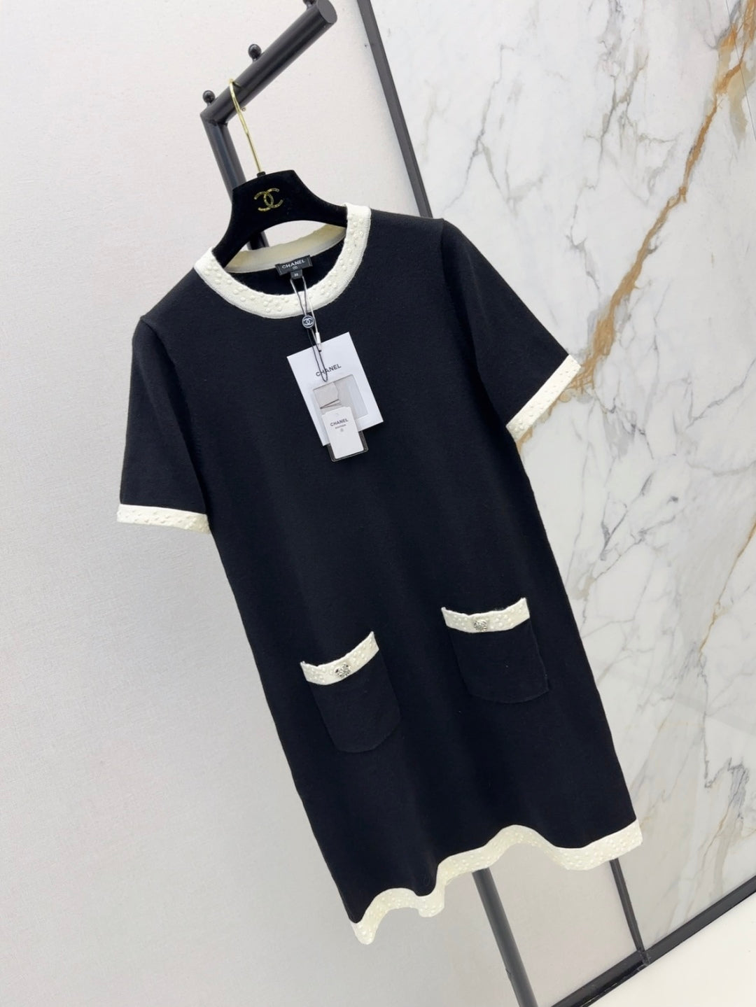 Chan 25ss knit dress