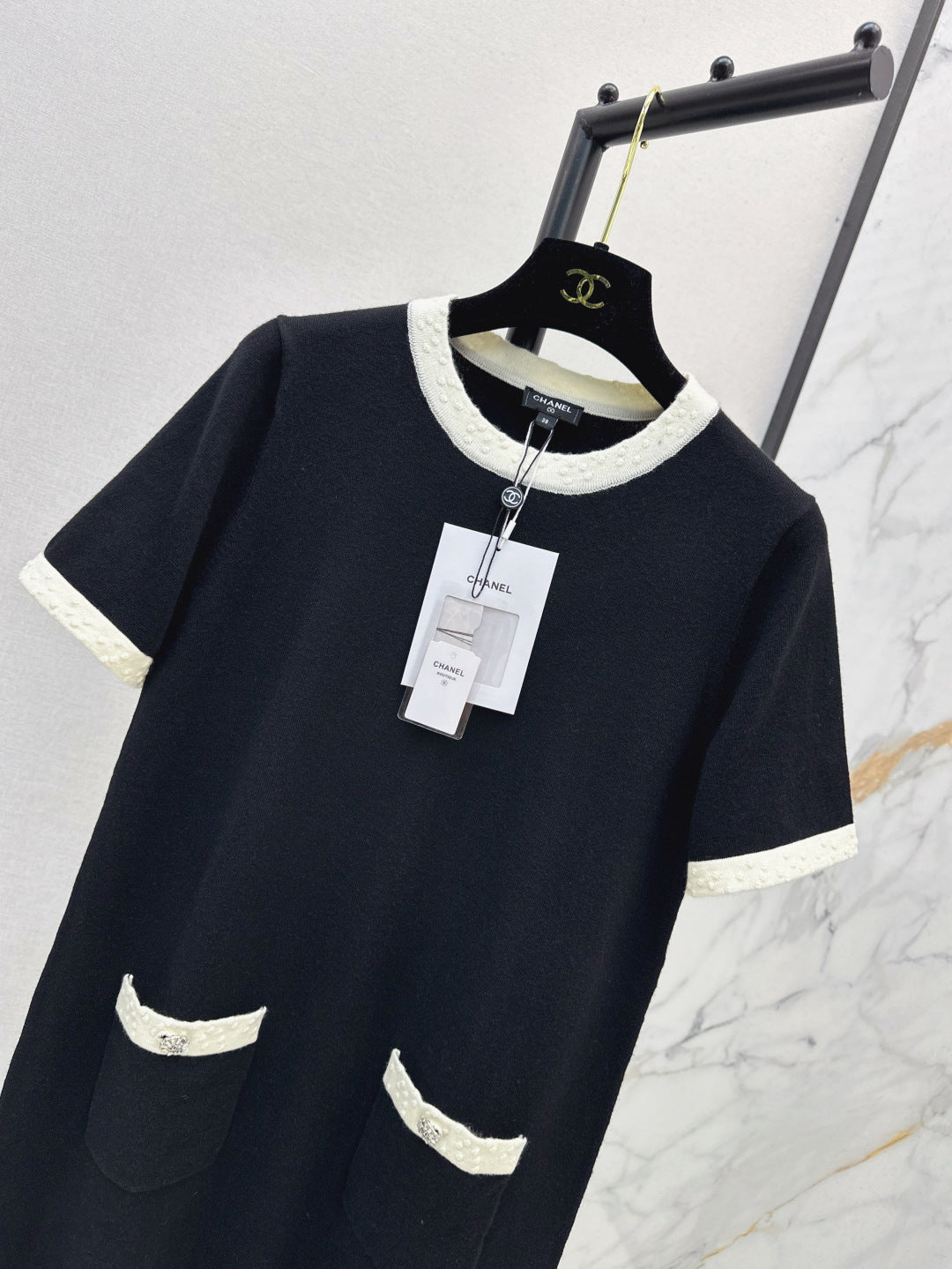Chan 25ss knit dress