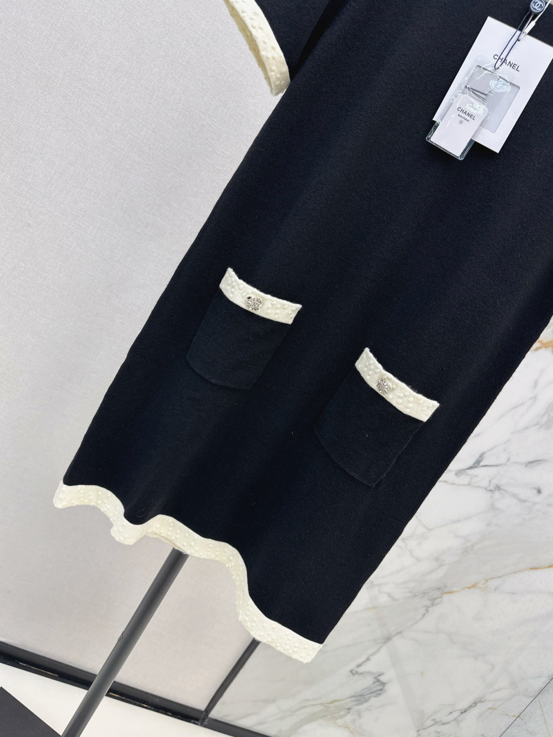 Chan 25ss knit dress