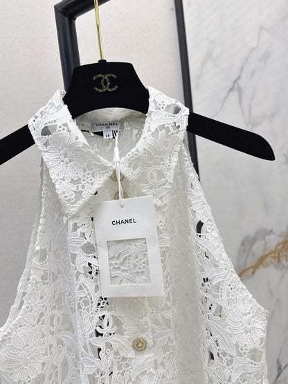 Chan 25ss embroidered shirt