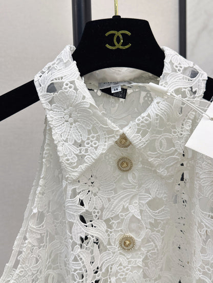 Chan 25ss embroidered shirt