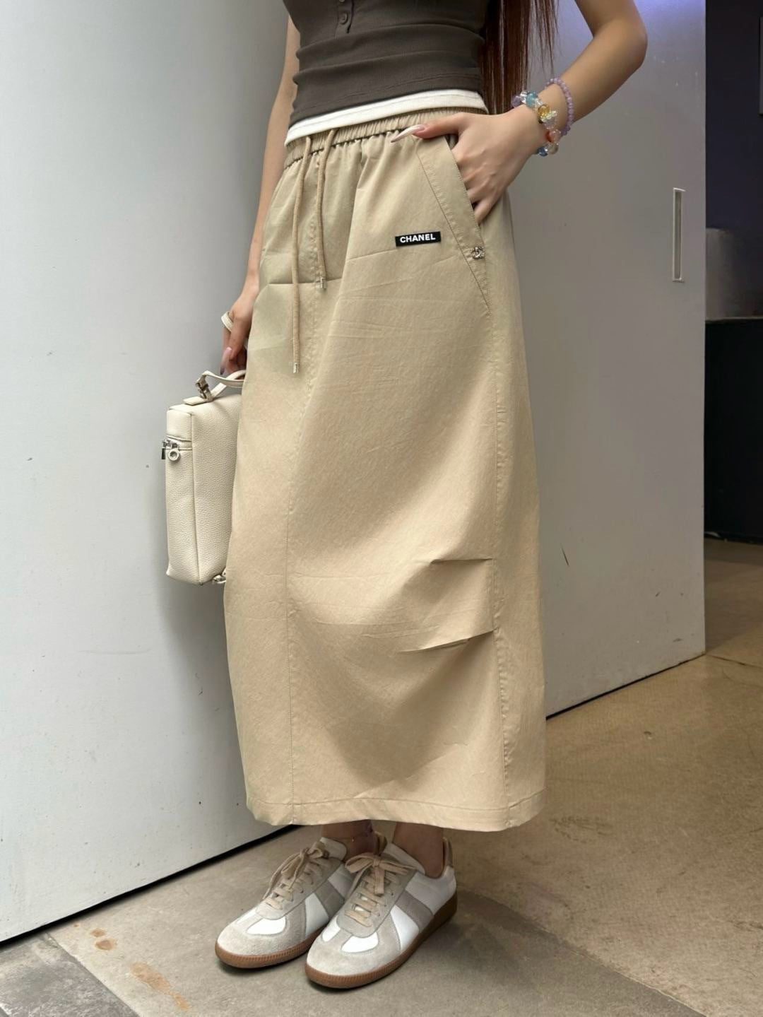 Chan 25ss cargo skirt