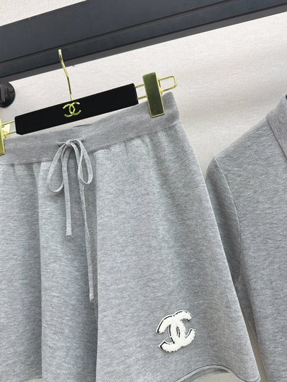 Chan 25ss knit suit