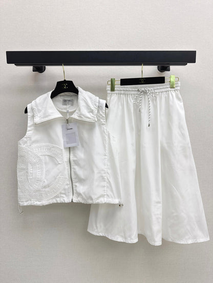 Chan 25ss embroidered suit