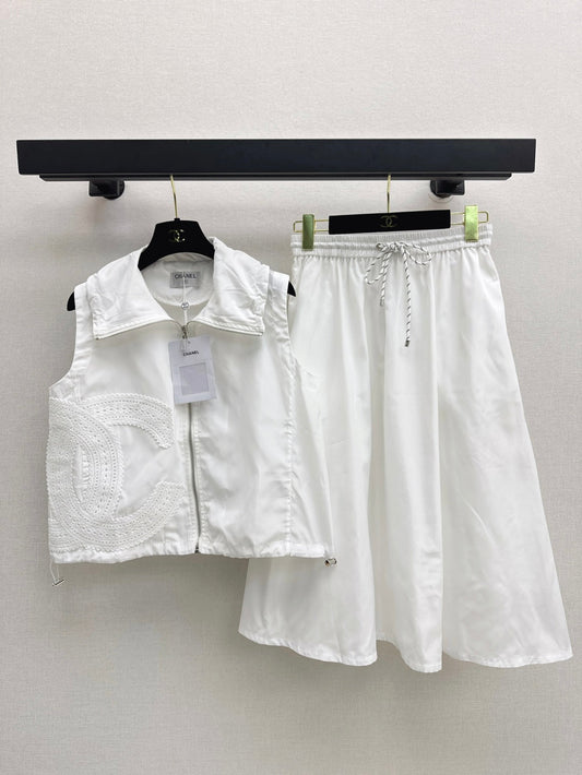 Chan 25ss embroidered suit