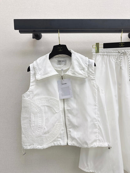 Chan 25ss embroidered suit