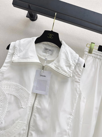 Chan 25ss embroidered suit
