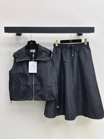 Chan 25ss embroidered suit