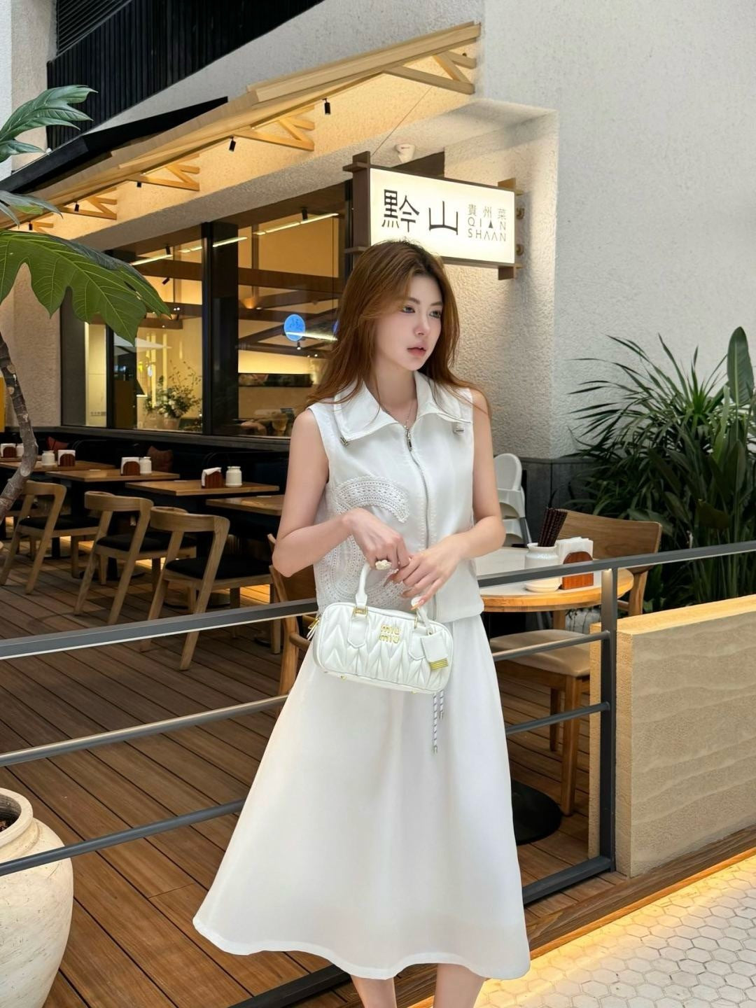 Chan 25ss embroidered suit