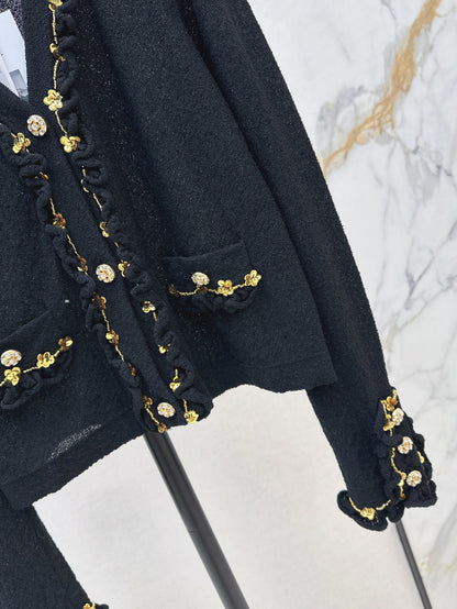 chan 25ss beaded cardigan
