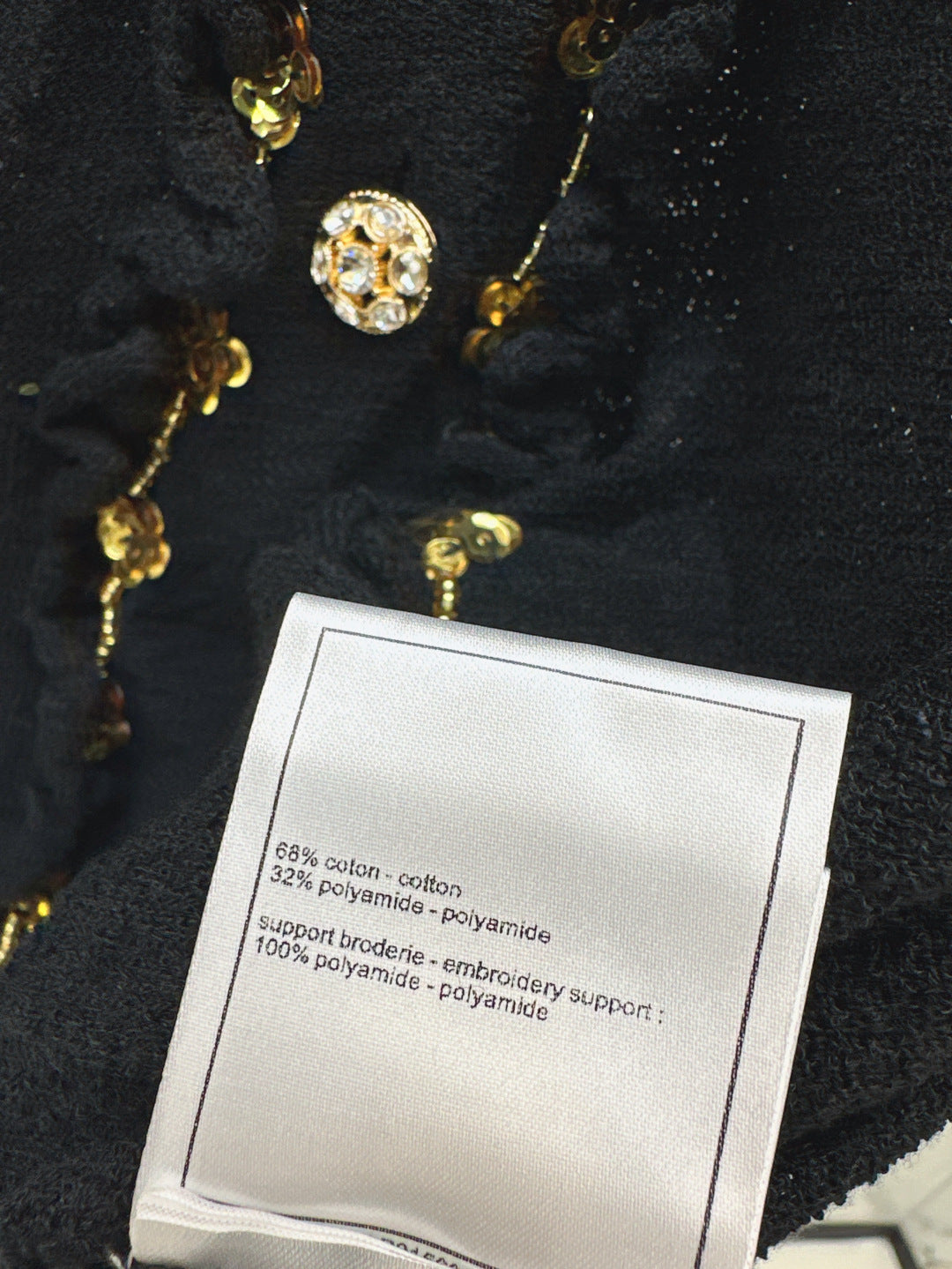 chan 25ss beaded cardigan