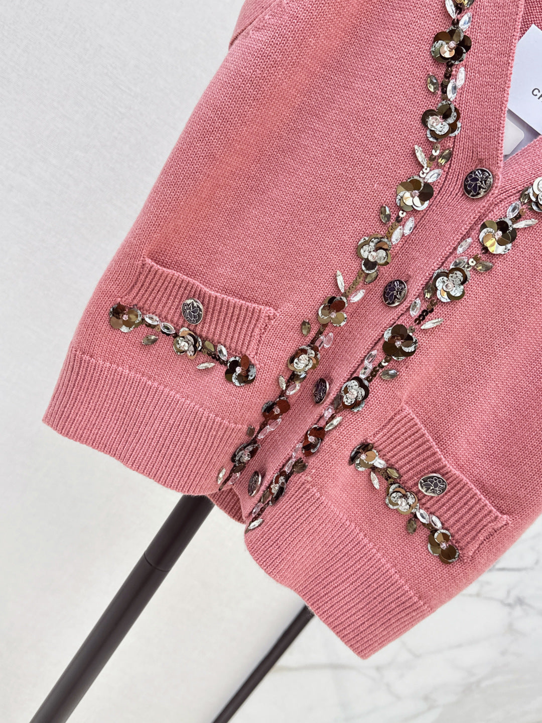 Chan 25ss knit vest