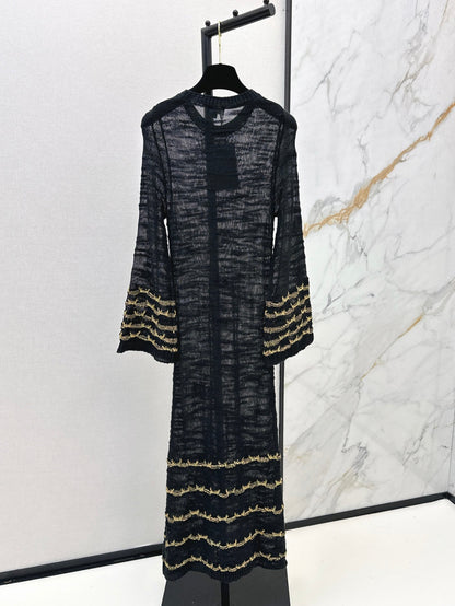 Chan 25ss embroidered dress