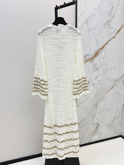 Chan 25ss embroidered dress