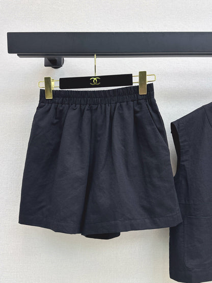Chan 25ss vest short set