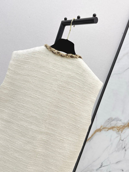 Chan 25ss woven vest