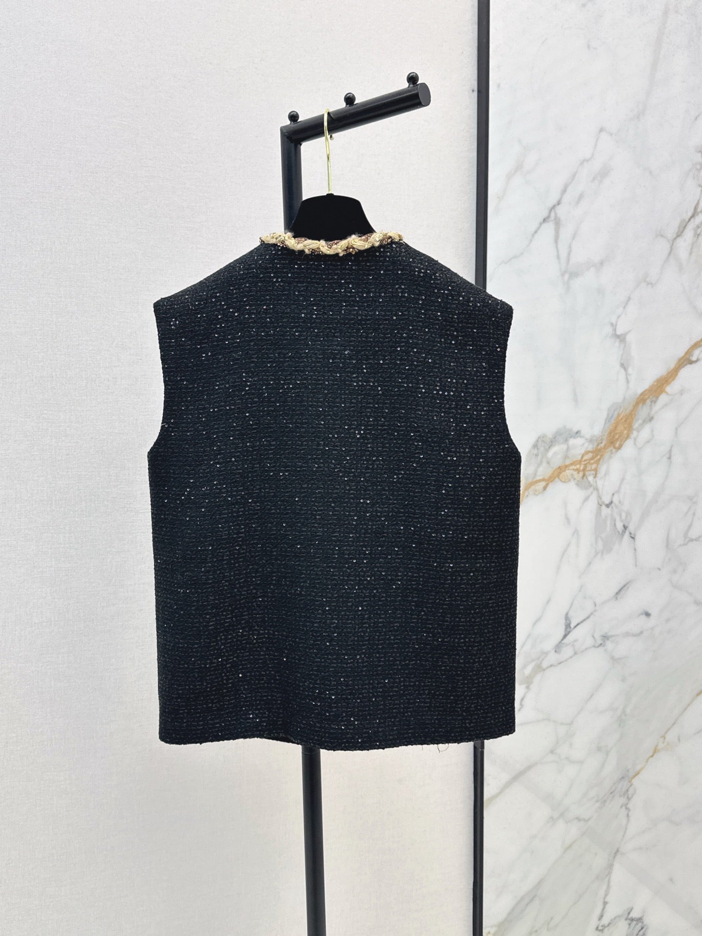 Chan 25ss woven vest