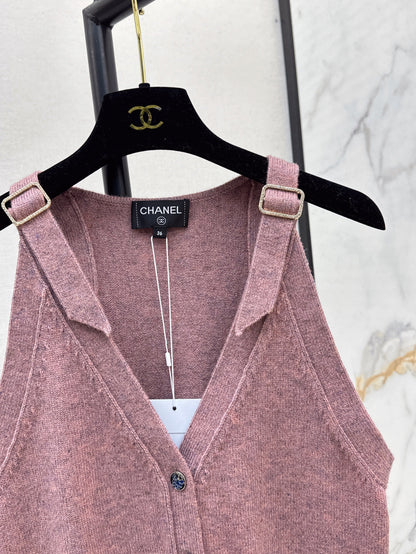 Chan 25ss knit vest