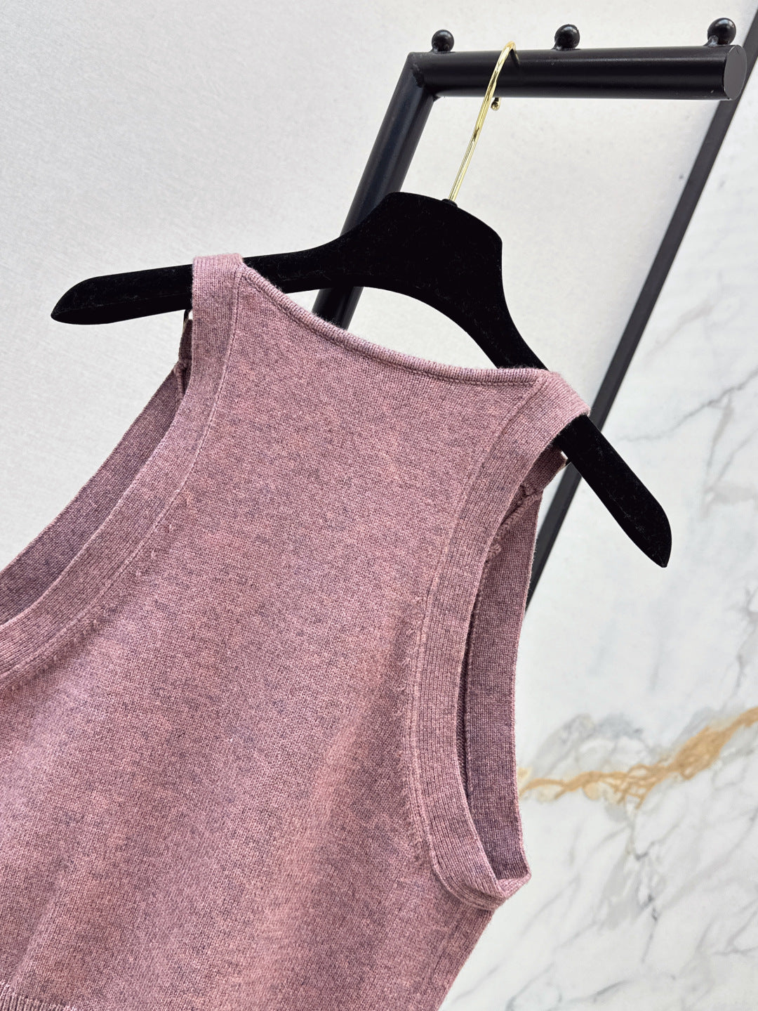 Chan 25ss knit vest