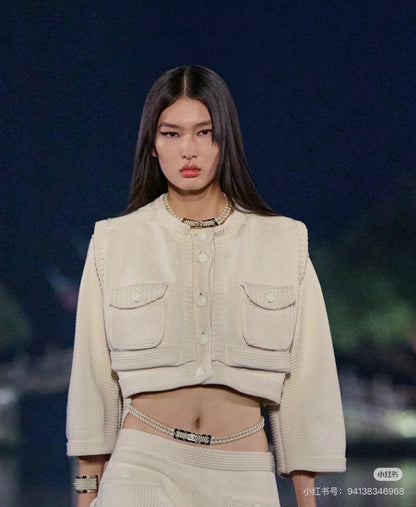 Chan 25fw knit cardigan