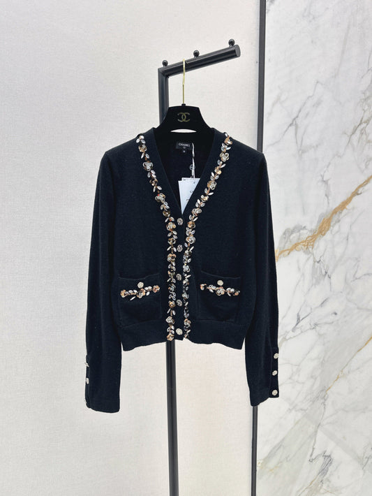 Chan 25ss beaded cardigan