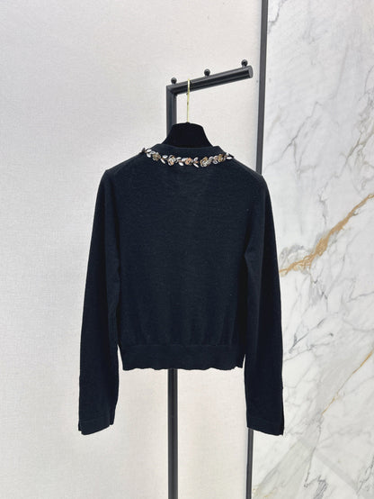 Chan 25ss beaded cardigan