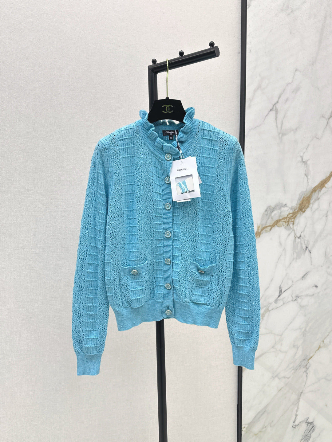 Chan 25ss knit cardigan