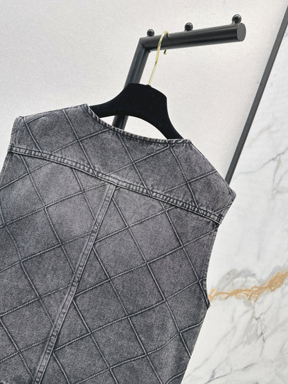 Chan 25ss denim vest