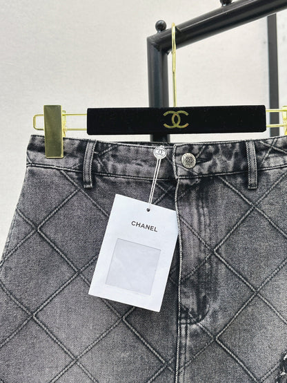 Chan 25ss denim skirt