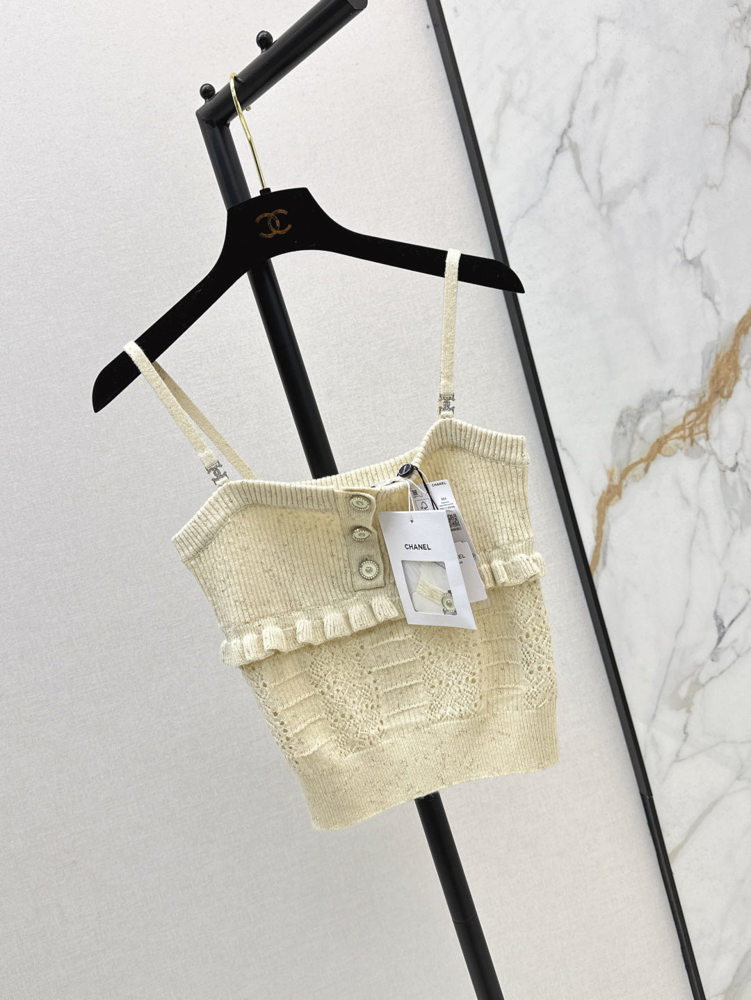 Chan 25ss knit camisole
