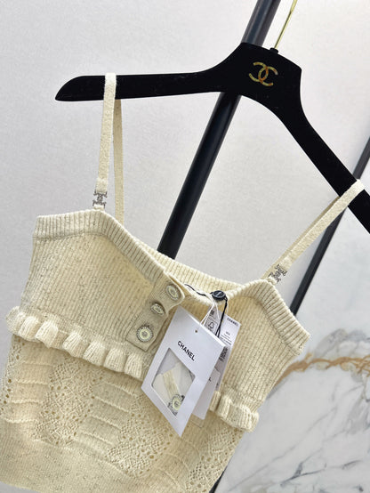 Chan 25ss knit camisole